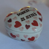 Pudełko serce Ceramika Bolesławiec