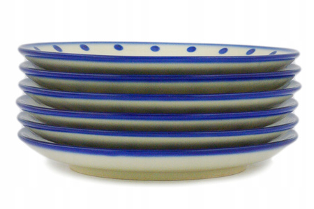 Zestaw talerzy 19 cm Ceramika Bolesławiec