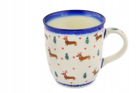 Kubek 400 ml Ceramika BONA Bolesławiec 2 gatunek