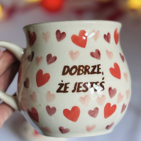 Kubek 550 ml Ceramika BONA Bolesławiec