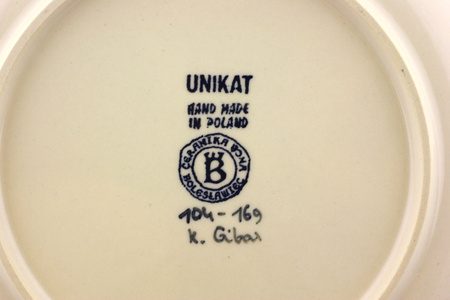 Talerz 26 cm Ceramika Bolesławiec 2 gatunek