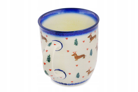 Kubek 400 ml Ceramika BONA Bolesławiec 2 gatunek