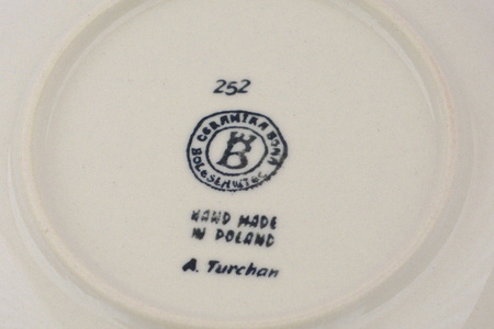 Talerz 17 cm Ceramika Bolesławiec