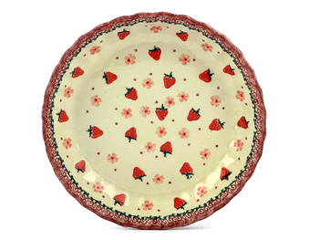 Forma do pieczenia 20 cm Ceramika Bolesławiec 2 gatunek