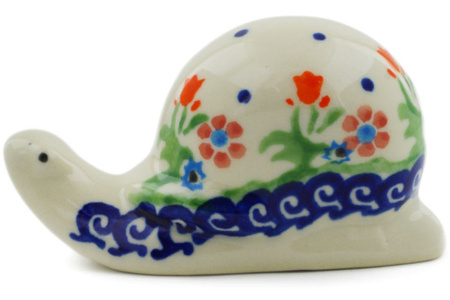 Ślimak figurka Ceramika Bolesławiec