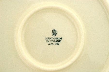 Talerz 26 cm Ceramika Artystyczna Bolesławiec 2 gatunek