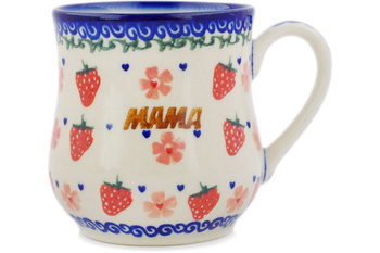 Kubek 400 ml Mama Ceramika Bolesławiec