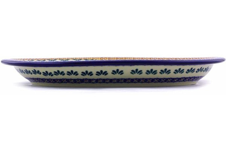 Talerz owalny 29 cm Ceramika Bolesławiec