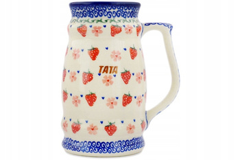 Kufel 900 ml Ceramika Bolesławiec