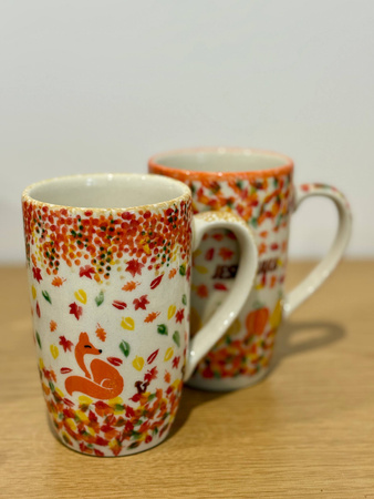Zestaw Kubków Latte 420 ml Ceramika Bolesławiec