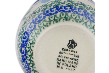 Zestaw 4 Kubków 260 ml Ceramika Artystyczna Bolesławiec