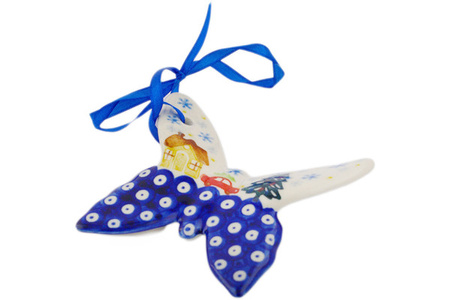 Zawieszka motyl Ceramika Bolesławiec