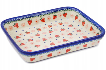 Kuweta / Zapiek naczynie do pieczenia 25 cm Ceramika Bolesławiec 2 gatunek