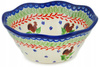 Miska falowana 18 cm Ceramika Bolesławiec
