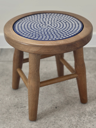 Taboret 31 cm Ceramika Bolesławiec