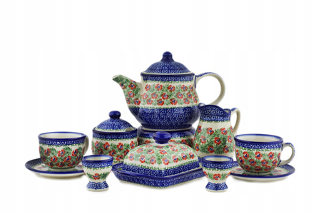 Kieliszek na jajka Ceramika Bolesławiec 2 gatunek