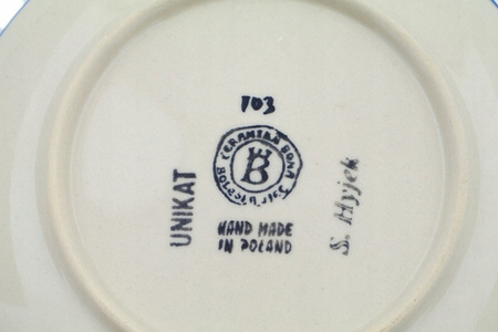Talerz 19 cm Ceramika Bolesławiec