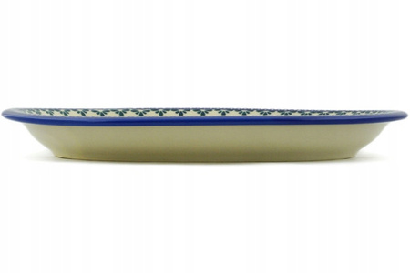 Talerz owalny 29 cm Ceramika Bolesławiec