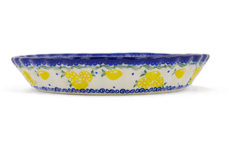 Forma do pieczenia 20 cm Ceramika Bolesławiec 2 gatunek