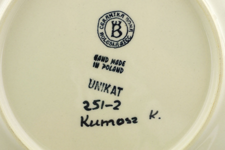 Talerz 25cm Ceramika Bolesławiec 2 gatunek