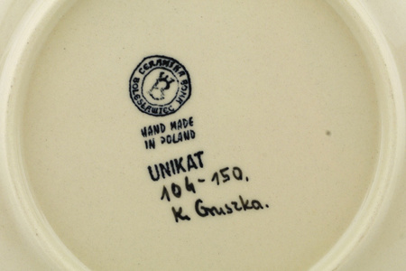 Talerz 26 cm Ceramika Bolesławiec 2 gatunek