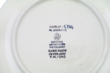 Talerz 20 cm Ceramika Artystyczna Bolesławiec 2 gatunek