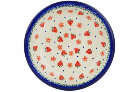 Talerz głęboki na zupę 22 cm Ceramika Bolesławiec