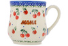Kubek 400 ml Mama Ceramika Bolesławiec