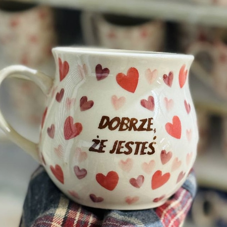 Kubek 550 ml Ceramika BONA Bolesławiec