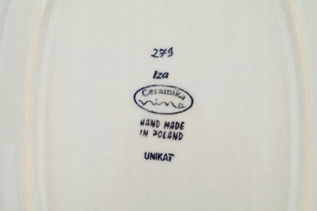 Półmisek owalny 29 cm Ceramika Bolesławiec