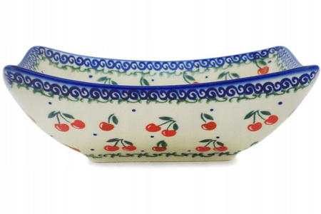 Miska kwadratowa 20 cm Ceramika Bolesławiec