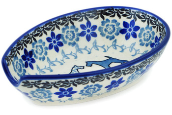 Podstawka pod łyżkę Ceramika Artystyczna Bolesławiec 2 gatunek