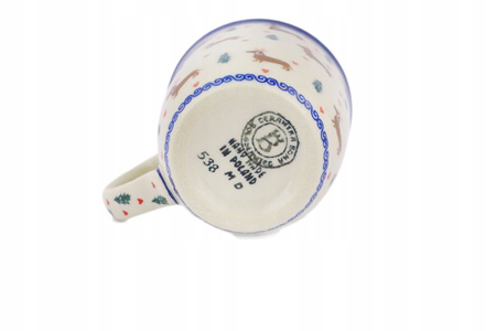 Kubek 400 ml Ceramika BONA Bolesławiec 2 gatunek