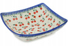Miska kwadratowa 20 cm Ceramika Bolesławiec