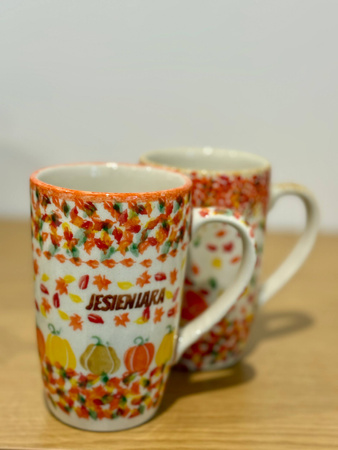 Zestaw Kubków Latte 420 ml Ceramika Bolesławiec