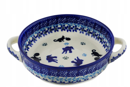 Rondel z uszami Ceramika Bolesławiec