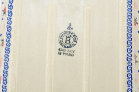 Kuweta / Zapiek naczynie do pieczenia 25 cm Ceramika Bolesławiec 2 gatunek