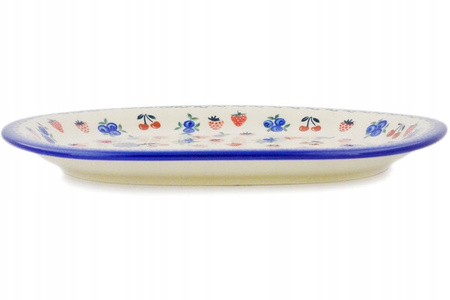 Talerz owalny 36 cm Ceramika Bolesławiec