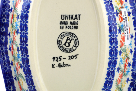 Półmisek falowany Ceramika Bolesławiec