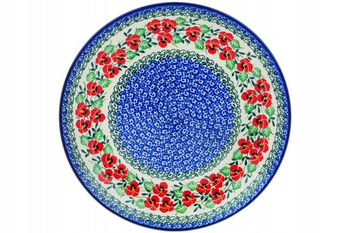 Talerz 25 cm Ceramika Artystyczna Bolesławiec