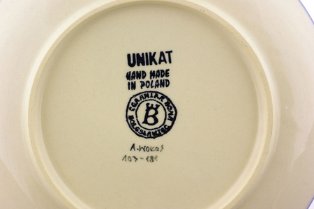 Talerz 19 cm Ceramika Bolesławiec 2 gatunek