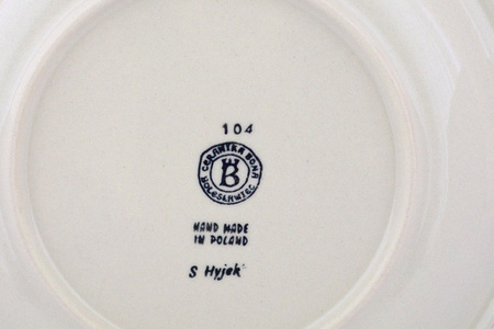 Talerz 26 cm Ceramika Bolesławiec 2 gatunek