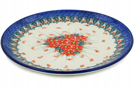 Talerz 25 cm Ceramika Artystyczna Bolesławiec