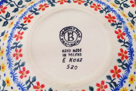 Talerz na makaron Ceramika Bolesławiec 2 gatunek