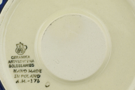 Czajnik 1200 ml z podgrzewaczem Ceramika Artystyczna Bolesławiec