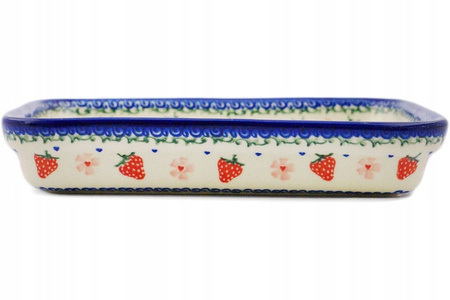 Kuweta / Zapiek naczynie do pieczenia 25 cm Ceramika Bolesławiec 2 gatunek