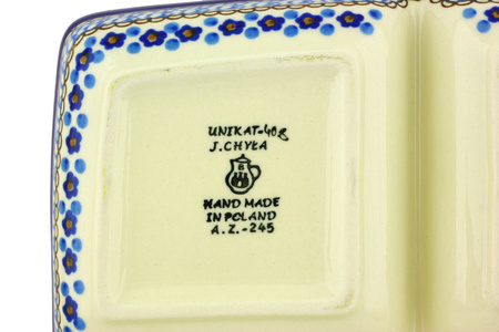 Talerz dzielony Ceramika Artystyczna 2 gatunek