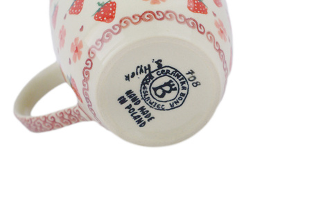 Kubek 600 ml Ceramika Bolesławiec 2 gatunek