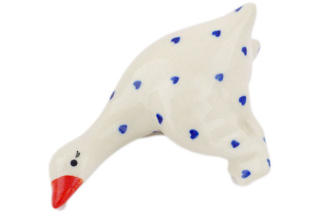 Figurka Gęś Ceramika Bolesławiec