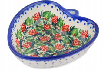 Miska serce Ceramika Bolesławiec